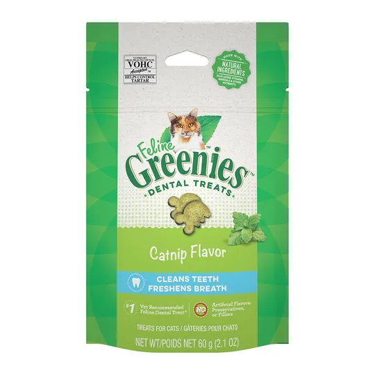 Greenie Feline Dental Treat Catnip Flavour