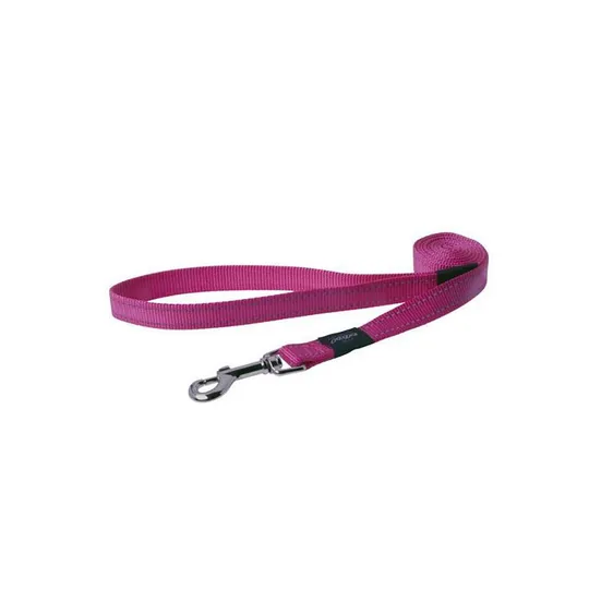 Lead Canine Rogz Utility Nitelife Pink - 3/8in X 6ft