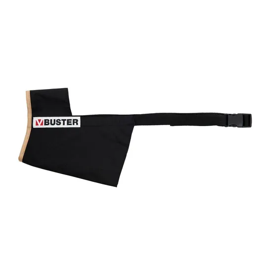 Buster Muzzle Nylon Canine Easy ID Black/Brown - 5x Large
