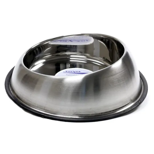 Bowl Ss Accented No Tip Anti Skid - Large