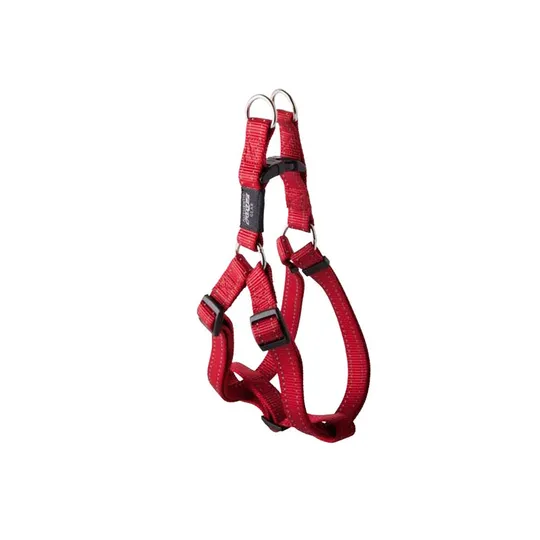 Harness Canine Rogz Utility Step In Harness Lumberjack Red - X Large