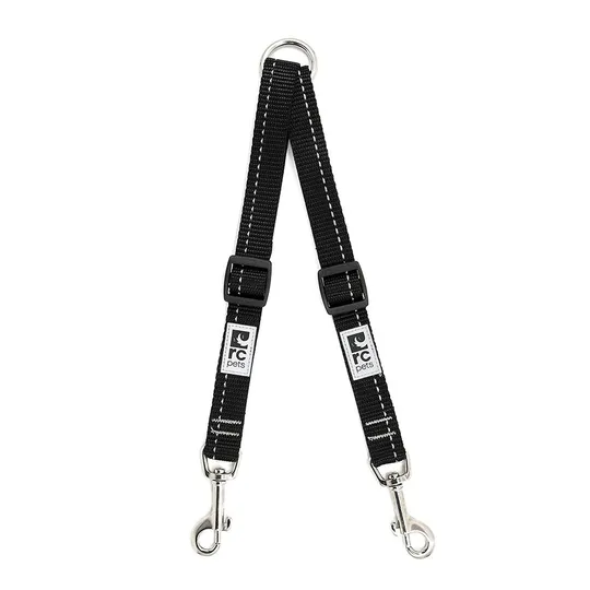 Coupler Canine Rc Adjustable Black - 1in X 14.5 - 22.5in