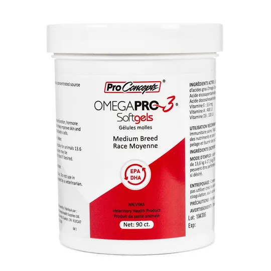 Omega Pro 3 Softgels Medium Breed - 90 s