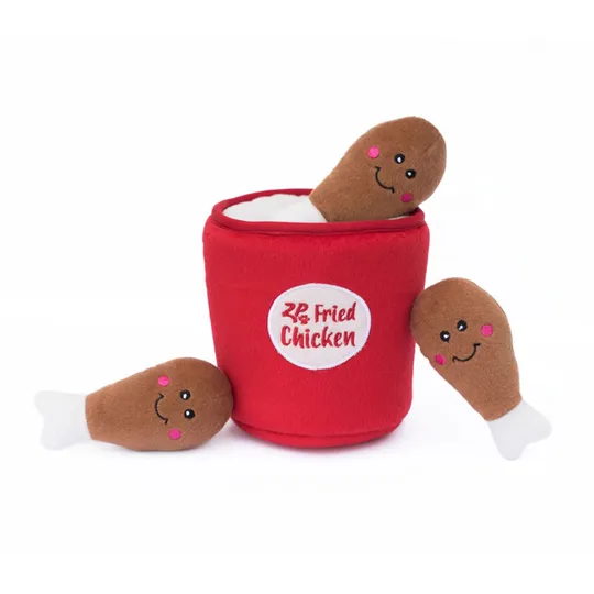Zippypaws Burrows - Bucket Of Chicken