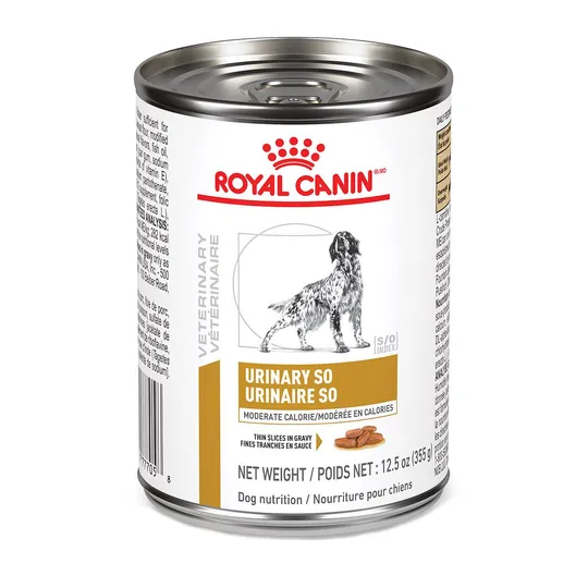 Canine RC Urinary So Moderate Calorie Thin Slices - 12 X 355 gm Cans