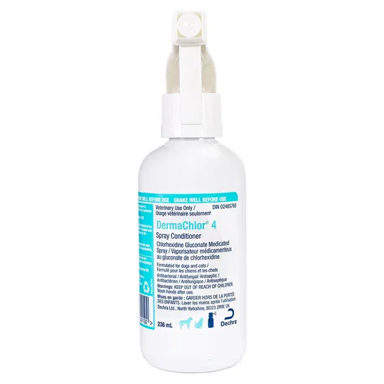 Dermachlor 4% Leave-on Conditioner (chlorhexidine) - 236ML