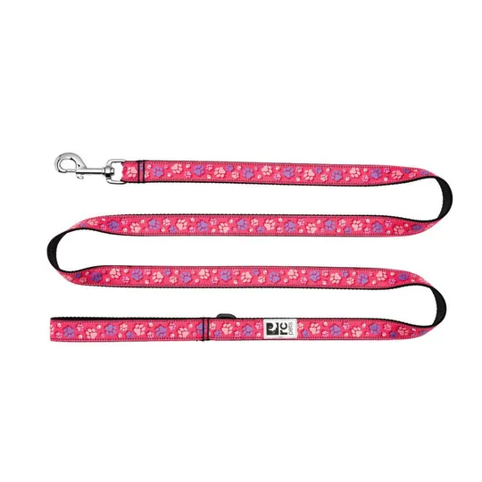 Lead Canine Rc Fresh Tracks Pink - 1in X 6ft