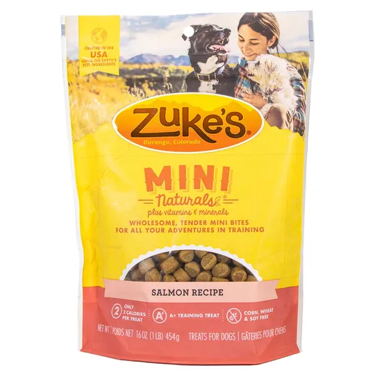 Zukes Mini Naturals Salmon - 16 oz/454 g