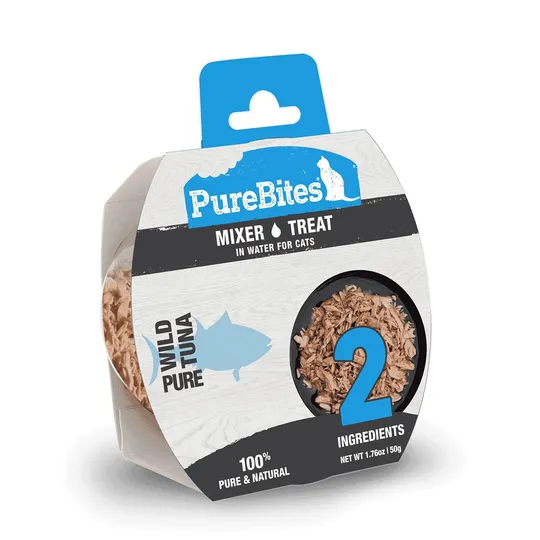 Feline Purebites Wild Tuna In Water - 12 X 1.76 oz / 50 g