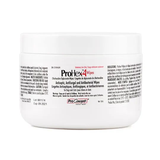 Prohex 4 Wipes(4% Chlorhexidine Gluc) - 50s
