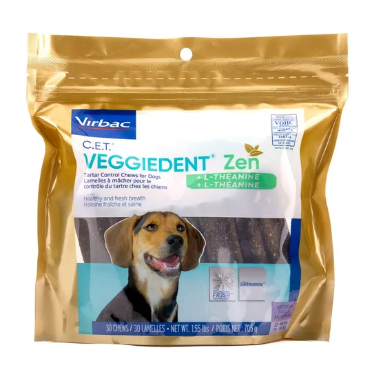 Cet Veggiedent Zen Tartar Chews Medium - 30 s