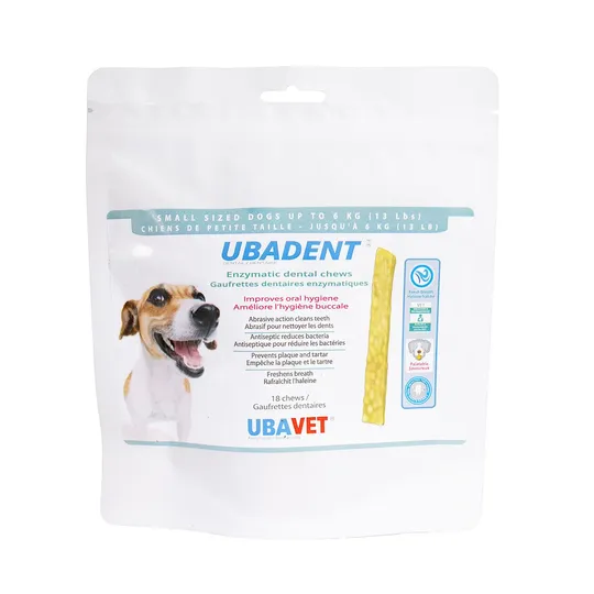 Ubadent Enzymatic Dental Chews For Small Dogs - 18 s