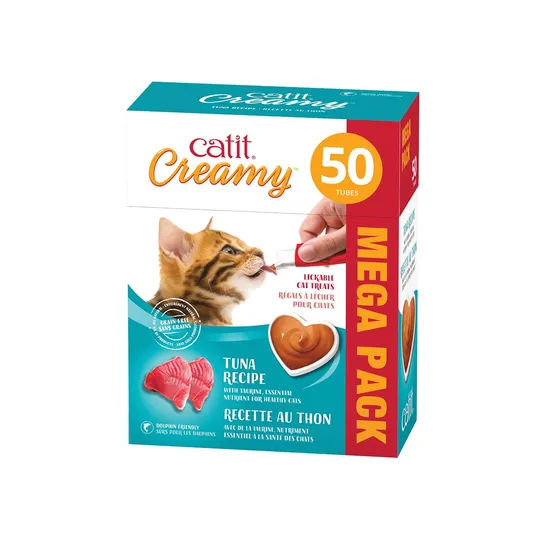 Catit Creamy Lickables Tuna Flavour - 50/Pk