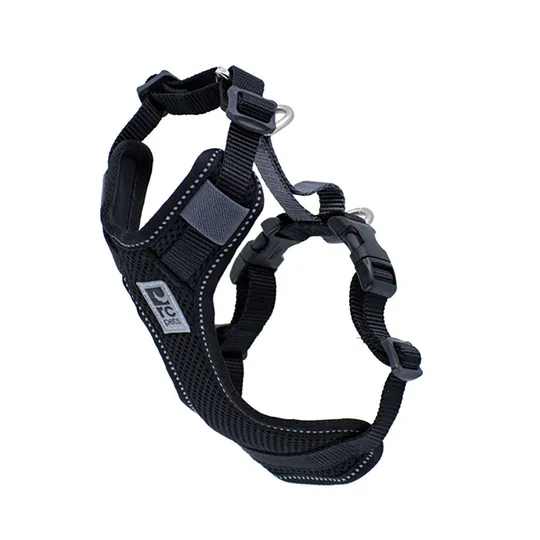 Harness Canine Rc Moto Control Black/Grey - X Large