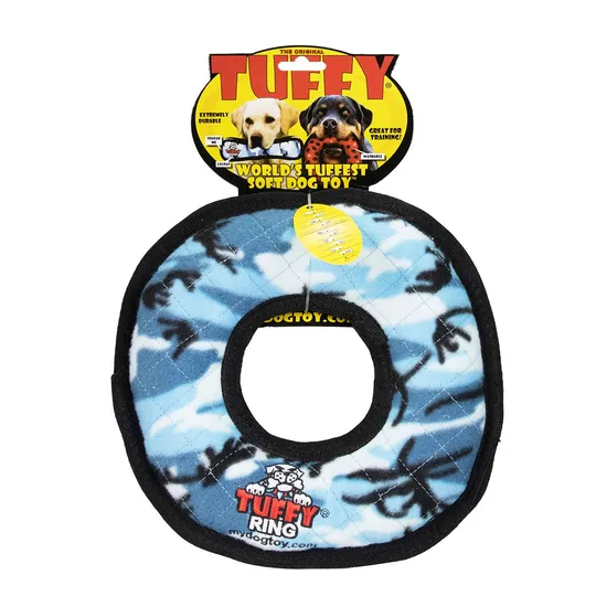 Tuffies Ultimate Rumble Ring Blue - 11 in D X 2 in Thick