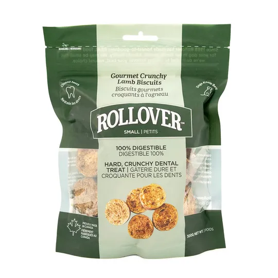 Rollover Gourmet Crunchies Small Biscuits Lamb - 300 g