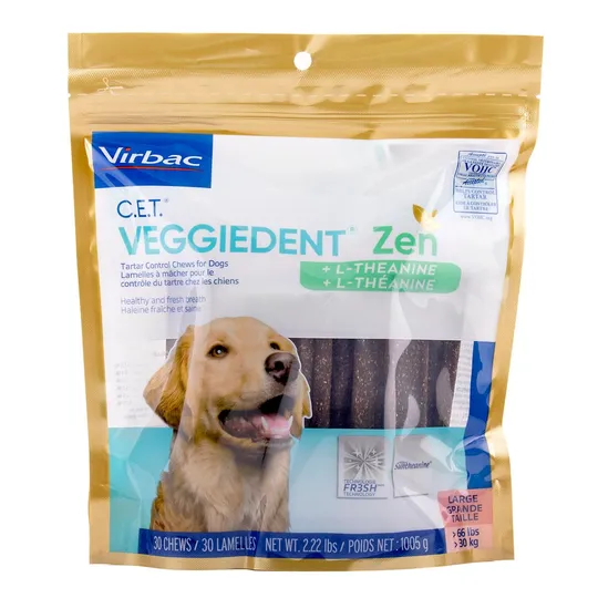 Cet Veggiedent Zen Tartar Chews Large - 30 s