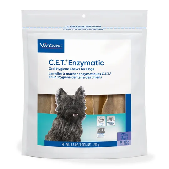 Cet Enzymatic Oral Hygiene Chews Small - 242 g