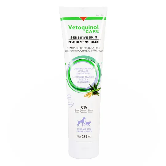 Vetoquinol Care Shampoo Sensitive Skin (Aloe & Oatmeal) - 275ML