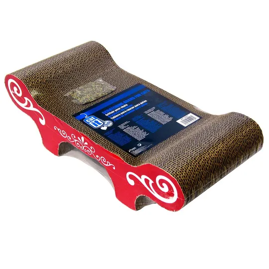 Toy Cat Catit Bench Design Scratcher with Catnip- 20in
