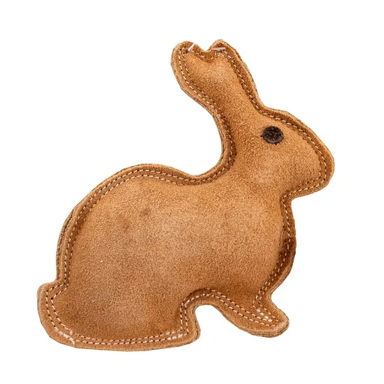 Dura-Fused Leather & Jute Rabbit - 7.5 in