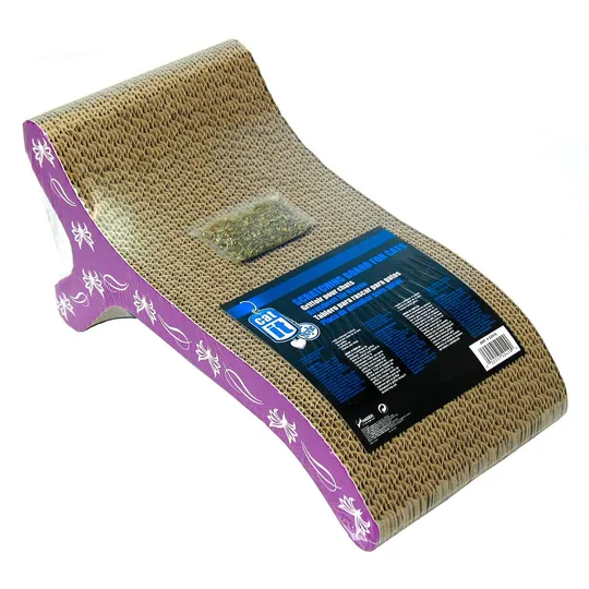 Toy Cat Catit Butterfly Chasie Design Scratcher with Catnip- 16in