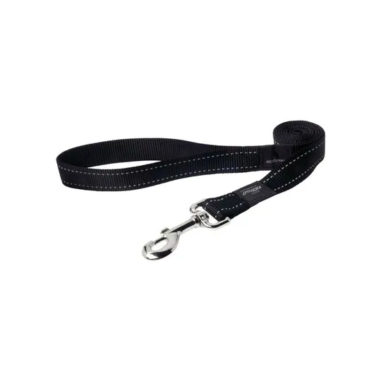 Lead Canine Rogz Utility Lumberjack Black - 1in X 6ft