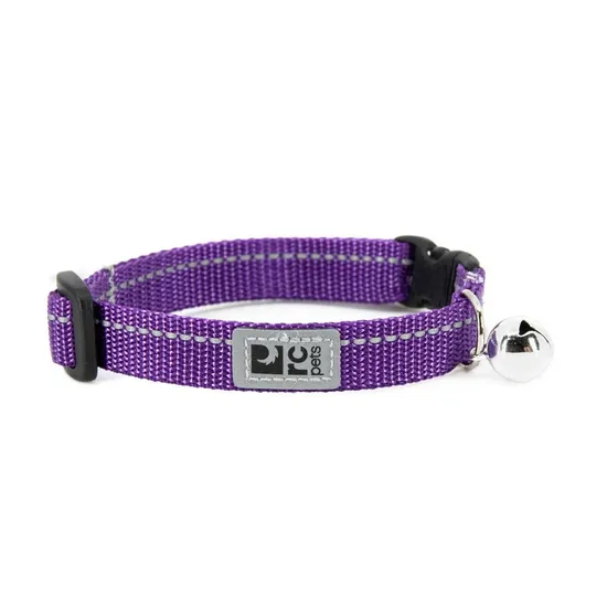 Collar Feline Rc Primary Breakaway Purple - 1/2in X 8in - 10in