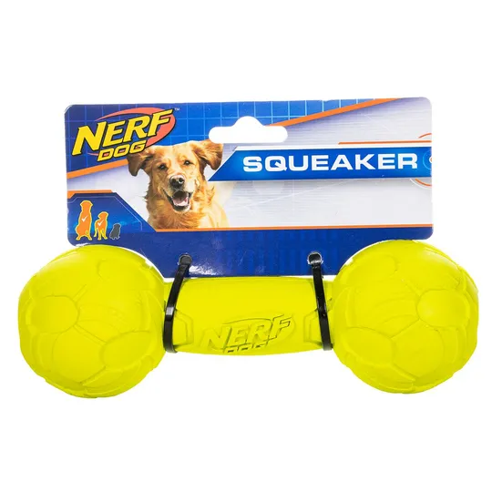 Nerf Squeak Barbell - 7 in