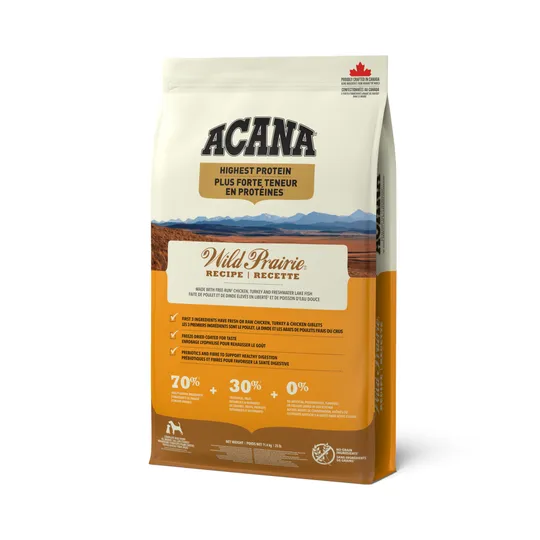 Acana Wild Prairie Recipe -11.4 kg