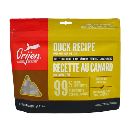 Orijen Freeze Dried Duck - 92 g/3.25 oz