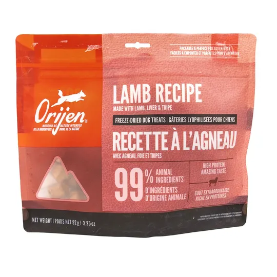 Orijen Freeze Dried Lamb - 92g / 3.25 oz