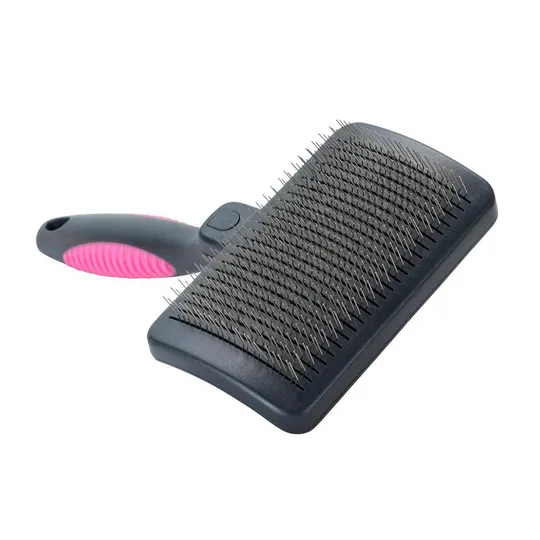 Buster Slicker Brush Self Cleaning Soft Pins - Medium