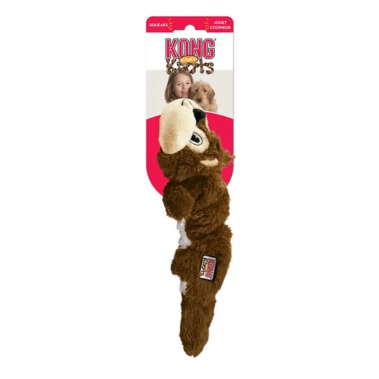 Kong Scrunch Knots Squirrel - Small/Medium