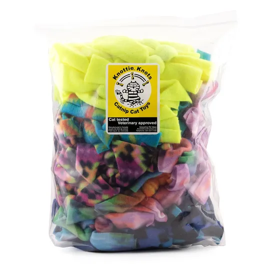 Knottie Knots with Catnip (Bulk) - 100/Bag