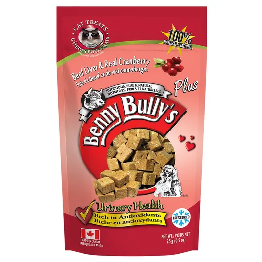 Benny Bully's Plus Beef Liver & Cranberry - 0.9 oz/25 g
