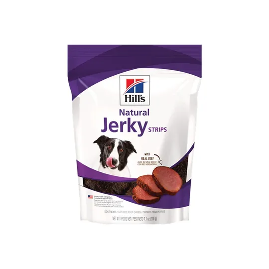 Canine Hills Natural Treats Jerky Strips with Beef - 7.1 oz