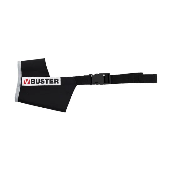 Buster Muzzle Nylon Canine Easy ID Black/Grey - XX Large
