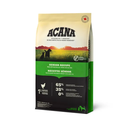 Acana Senior Recipe - 11.4 kg Bag