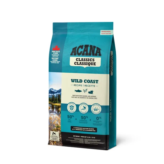 Acana Classics Wild Coast Recipe- 14.5 kg
