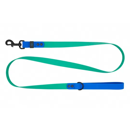 Lead Canine Rc Waterproof Adjustable Parakeet/Sapphire - 1in X 5ft