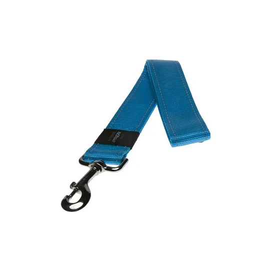 Lead Canine Rogz Utility Landing Strip Turquoise - 1-5/8in X 1ft 5in