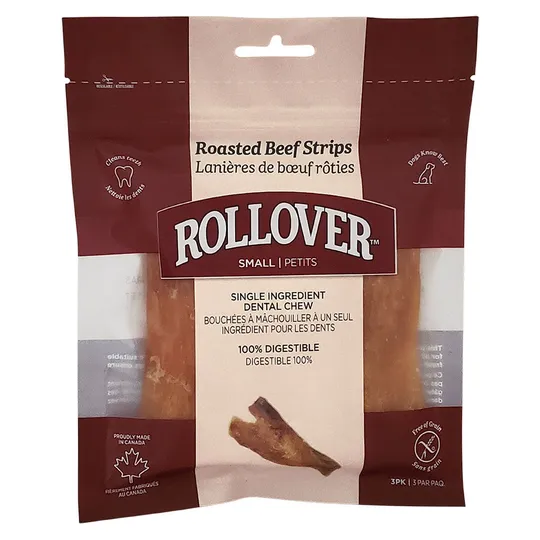 Rollover Roast Beef Strips 5 in -3/Pk