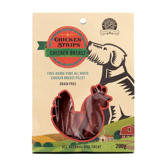 Chicken Jerky Strips Silverspur
