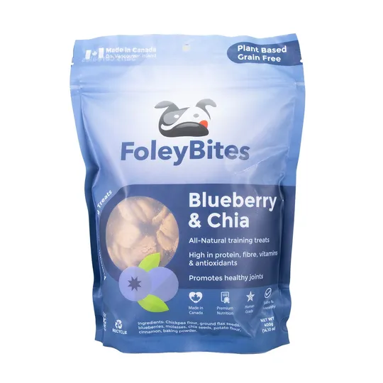 Foleybites Bluberry & Chia - 14.10 oz / 400 g