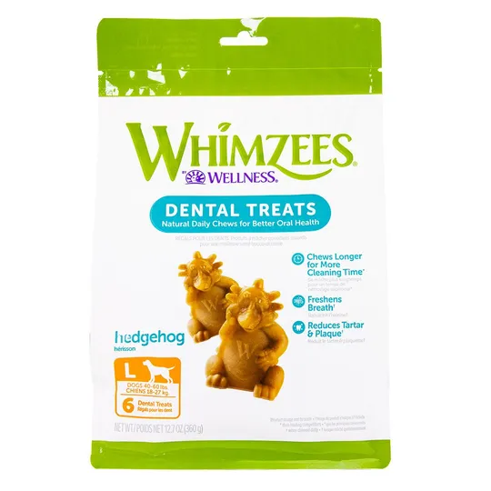 Whimzees Hedgehogs Large - 6/Bag