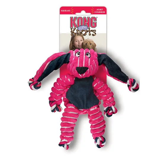 Kong Floppy Knots Bunny - Small/Medium