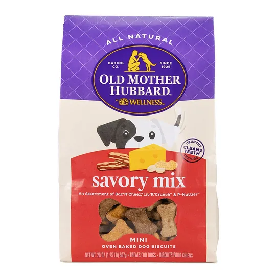 Old Mother Hubbard Classic Oven Baked Extra Tasty Biscuits Mini - 20 oz