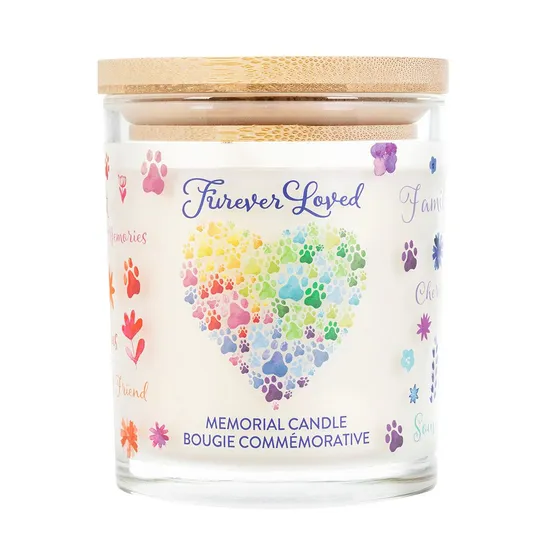 Candle Pet House One Fur All Furever Loved Memorial - 8.5 oz