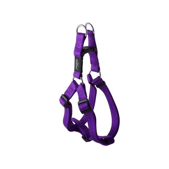 Harness Canine Rogz Utility Step In Harness Snake Purple - Medium